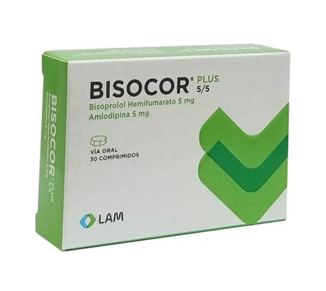 Bisocor Plus 5 5Mg Comprimidos FarmaciaRD