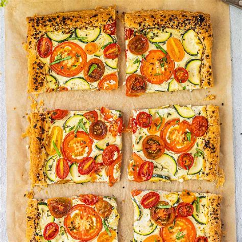 Savoury Tart Recipes With Puff Pastry And Cheese