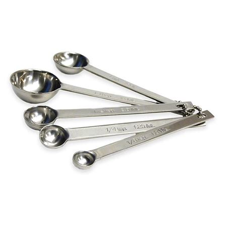 Endurance® Stainless Steel Measuring Spoons Set Of 5 Bed Bath And Beyond Measuring Spoons