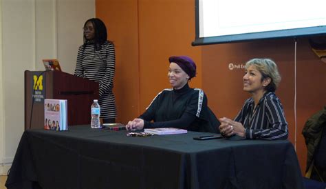 Ani Zonneveld and Blair Imani at the University of Michigan, “Minority ...