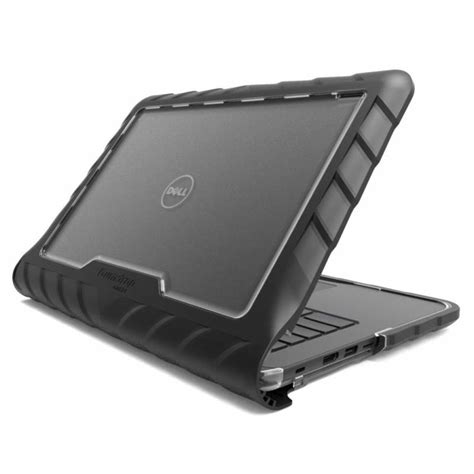 Gumdrop DropTech Dell Latitude Chromebook 13 3380 Case Black DT