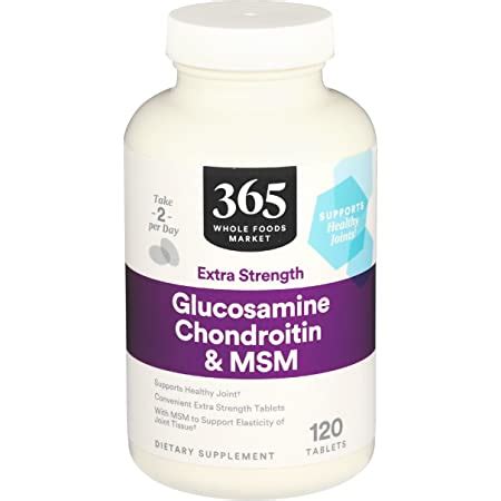 Amazon By Whole Foods Market Glucosamine Chondroitin X