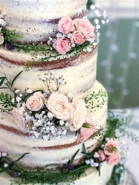 Naked Semi Naked Wedding Cakes Kelly Lou Cakes Pretty Wedding Cakes