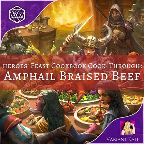 Heroes' Feast Cookbook Cook-Through: Amphail Braised Beef - Variant Ventures