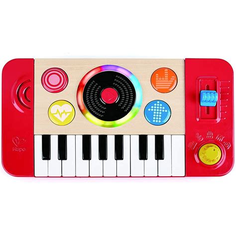 Hape Kids Dj Mix And Spin Musical Instrument Play Set For Toddler