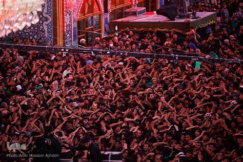 Arbaeen Pilgrims At Holy Shrine Of Imam Hussein