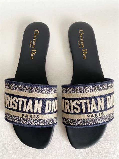 Christian Dior Dway Heeled Slide Sandals 59 Off