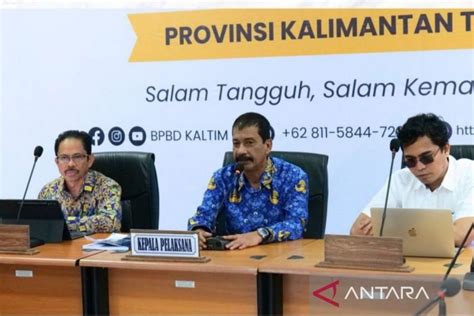 Bpbd Kaltim Kaji Penanggulangan Abrasi Wilayah Pesisir Antara News