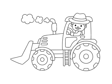 tractor drawing 3