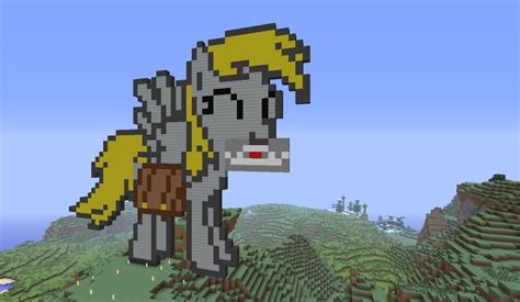 Minecraft Mlp Derpy Hooves Pixart By Gm Discord On Deviantart