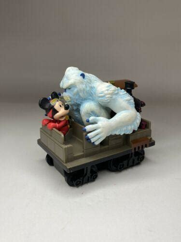 Mickey Mouse Yeti Abominable Snowman Expedition Everest Pull Back Train