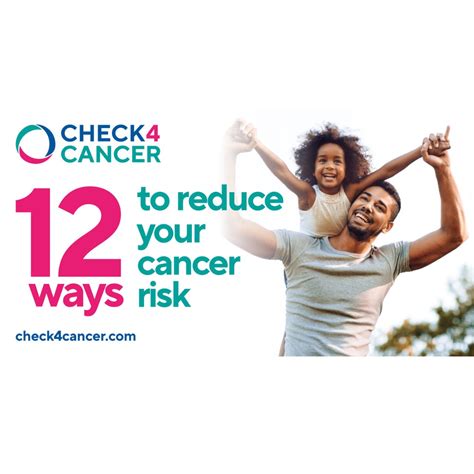 12 Ways To Reduce Your Cancer Risk