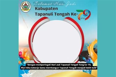 Inilah Link Twibbon Hari Jadi Kabupaten Tapanuli Tengah Ke Tahun