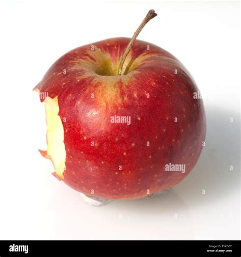 Apfel Angebissen Hi Res Stock Photography And Images Alamy