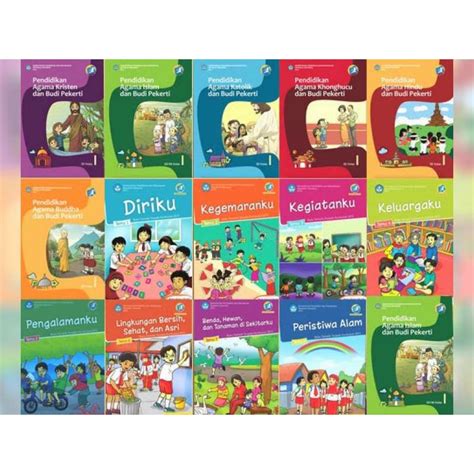 Jual Paket Bundling Buku HET Siswa Guru Kelas 1 S D 6 SD Buku