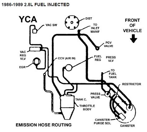 Chevrolet Vacuum Line Diagrams