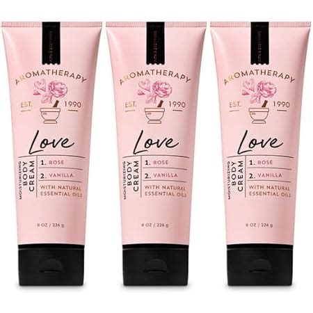 Amazon Bath Body Works Aromatherapy LOVE Rose Vanilla