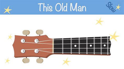 This Old Man Ukulele Tutorial And Songs For Beginners Slow Version