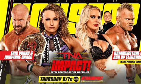 Cartelera De Tna Impact De Julio En Vivo