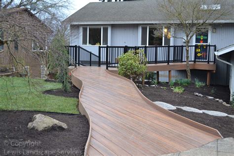 Wheelchair Accessible Timbertech Deck We Built In Portland Oregon