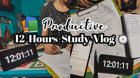 Study Vlog Hours Study Productive Day In Life Of A Banking