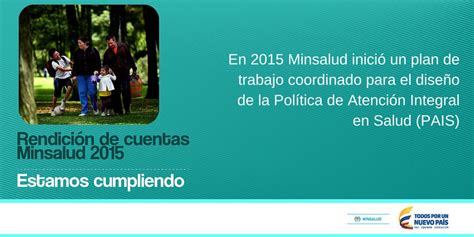 Minsaludcol On Twitter En Se Inici El Dise O De La Pol Tica De