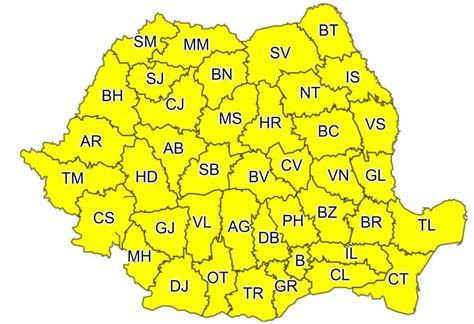 Avertizare Meteo Cod Galben Pentru Toat Ara P N Duminic Seara