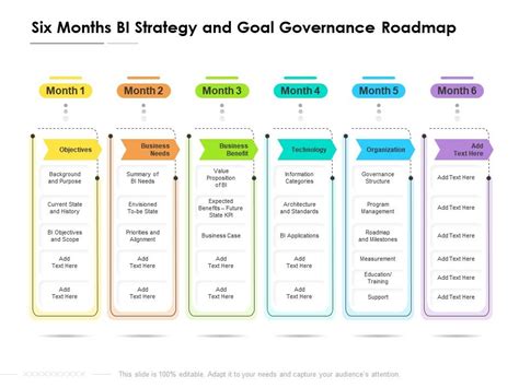 Data Governance Roadmap Template