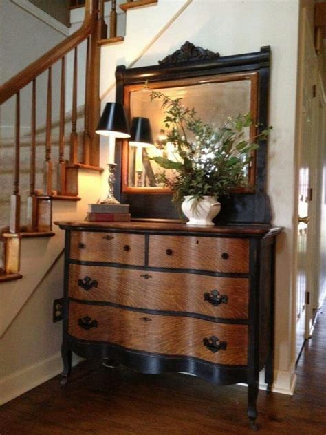 Using A Dresser In The Front Entry Hall Home The Hallway In 2019