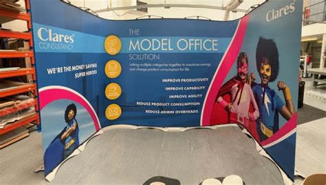 Twist A3m Portable Exhibition Display Stands Graphic Design Expo