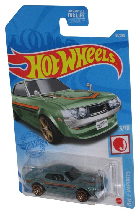 Hot Wheels Toyota Celica Green J Imports Walmart