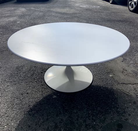 Eero Saarinen For Knoll Tulip Coffee Table Mid Century Modern