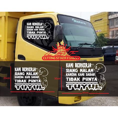 Jual Stiker Mobil Kaca Depan Samping Kami Bekerja Siang Malam Karena