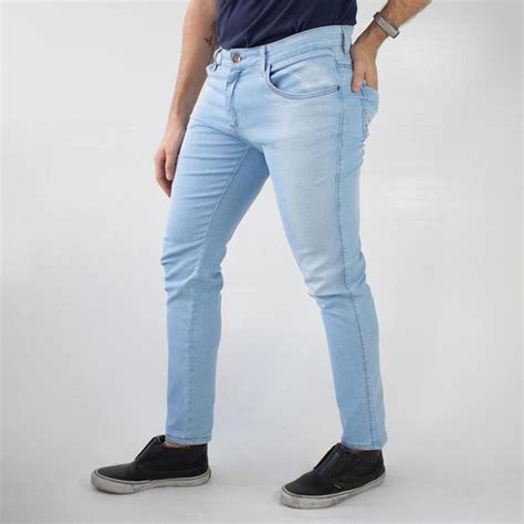 Calça Jeans Super Skinny Masculina Délavé Elastano Anticorpus Única