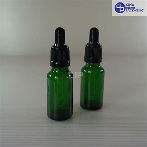 Botol Filler 10 Ml Biru Tutup Hitam Cipta Indah Packaging