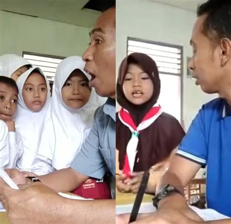 Jadi Sorotan Ini Fakta Pak Ribut Guru SD Viral Karena Bikin Video