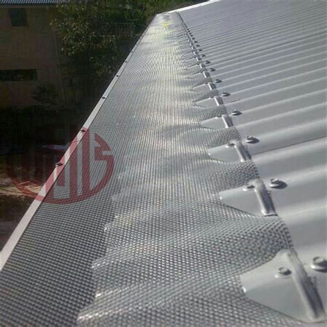 Aluminum Expanded Metal Mesh For Gutter Guards China Aluminum Gutter Guards And Gutter Guards