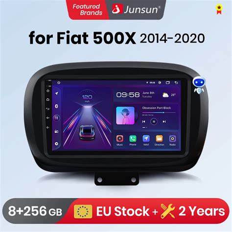 Junsun V Plus Auto R Dio Para Fiat X Carplay Sem Fio