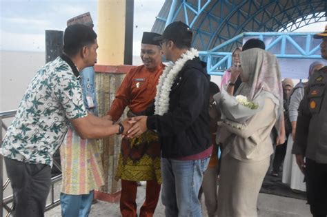 Tiba Di Negeri Kunjungan Bupati Kasmarni Sambut Baik Kedatangan