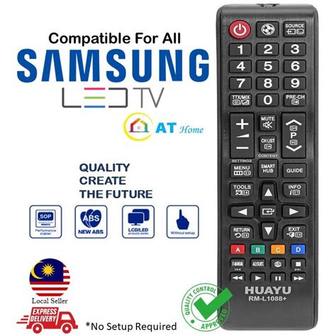 SAMSUNG LED LCD PLASMA SMART TV REMOTE CONTROL RM L1088 FOR BN59