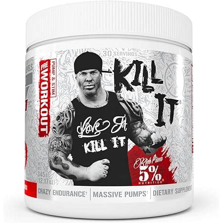 Amazon Rich Piana Nutrition High Stim Pre Workout Powder