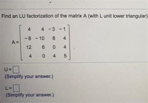 Solved 3 12 Let A Construct A 2 X 2 Matrix B Such That Ab