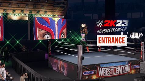 Wwe 2k23 Rey Mysterio Entrance Youtube