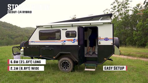 Stoney Creek Campers Scout Off Road Hybrid Caravan Overview