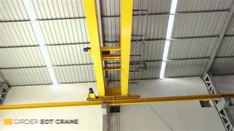 Eot Crane End Carriage Single Girder Capacity Ton For Overhead