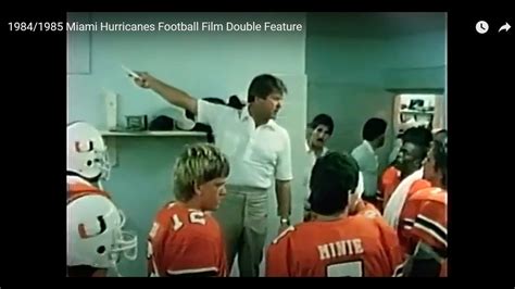 Miami Hurricanes Football Film Double Feature Youtube