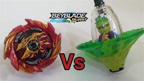 Beyblade De Lego Ninjago Vs Super Hyperion Pro Series Youtube