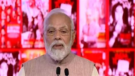 Pm Modi Notes Development Works In 2023 At India Today Conclave Watch