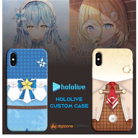 Jual Phone Case Hololive VTuber Yukihana Lamy Amelia Watson Softcase