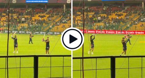 Watch Shadow Shadow Batting Virat Kohli Perfectly Copies Faf Du